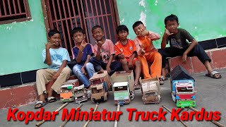 KOPDAR MINIATUR TRUCK KARDUS 2021
