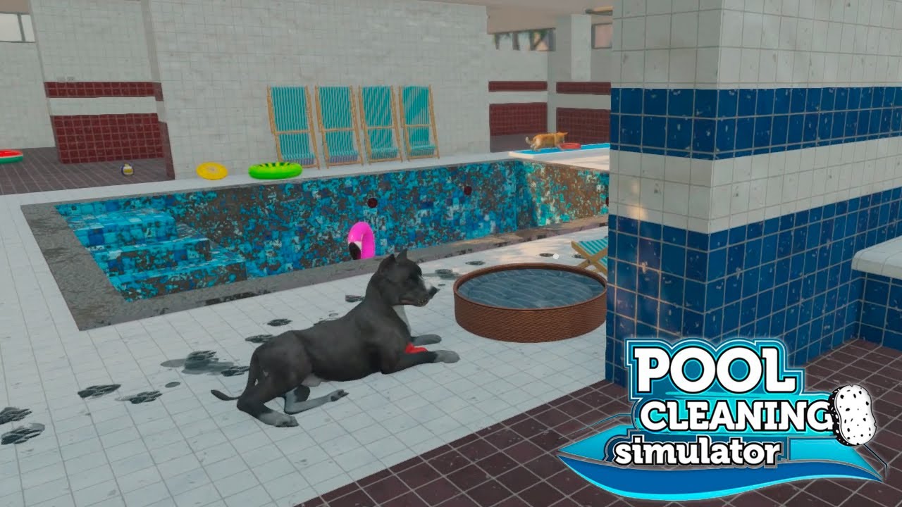 Pool Cleaning Simulator - Собачий беспредел #12
