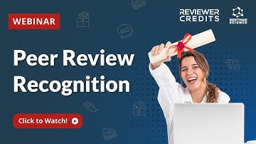 Peer review recognition