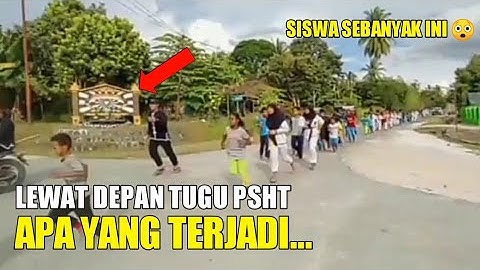 LATIHAN BERSAMA IKSPI RANTING TABANAN | SISWA SEBANYAK INI 😲 LEWAT DEPAN TUGU PSHT