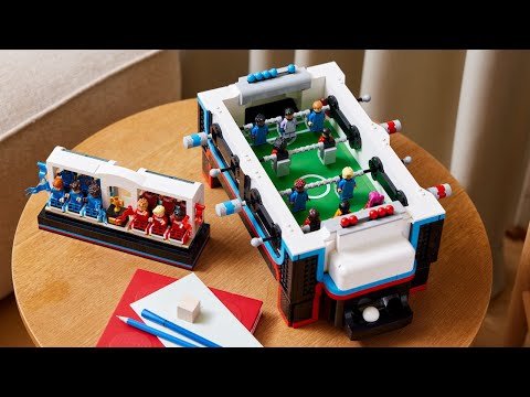 First Look at LEGO Foosball Table Set 21337