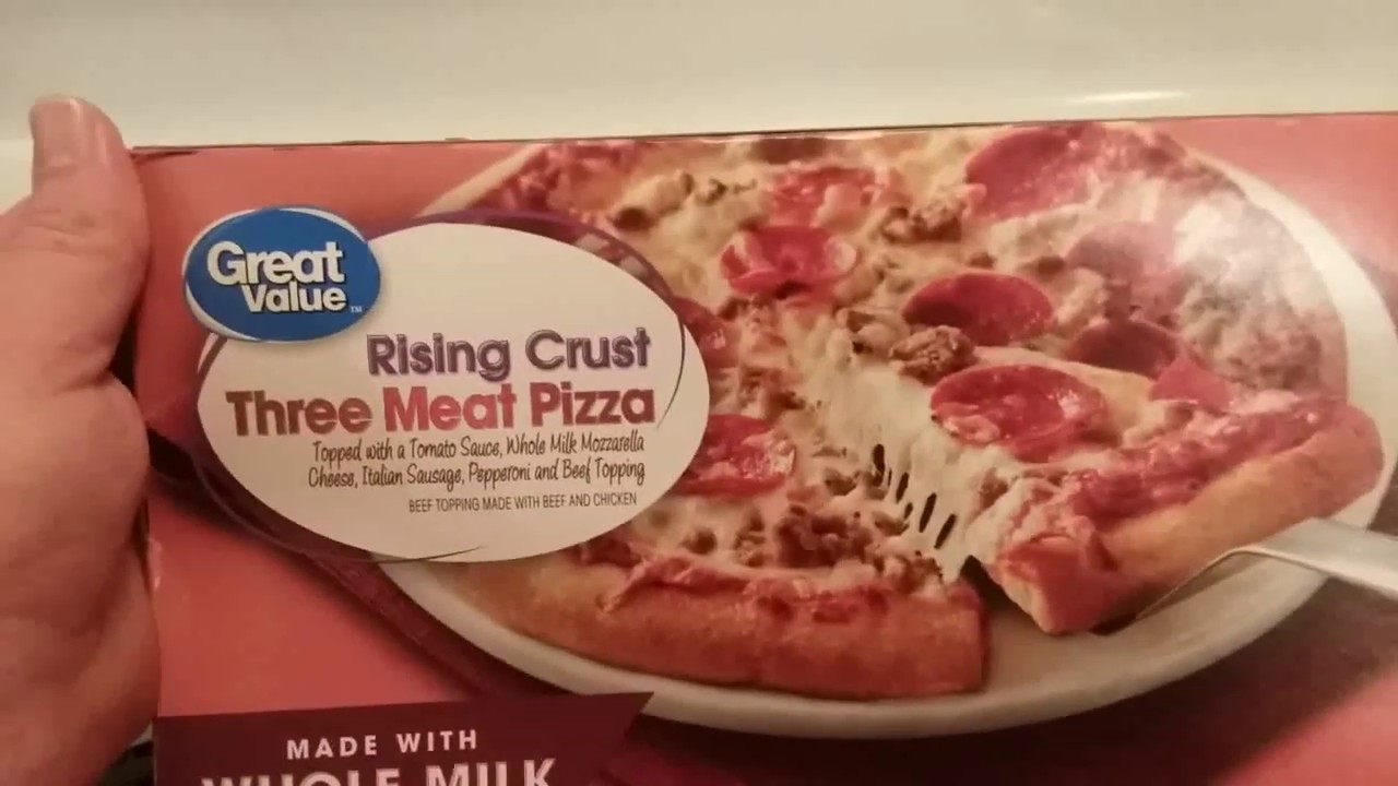 PiZZa QUeST 2 Great Value Frozen Pizza Review... YouTube