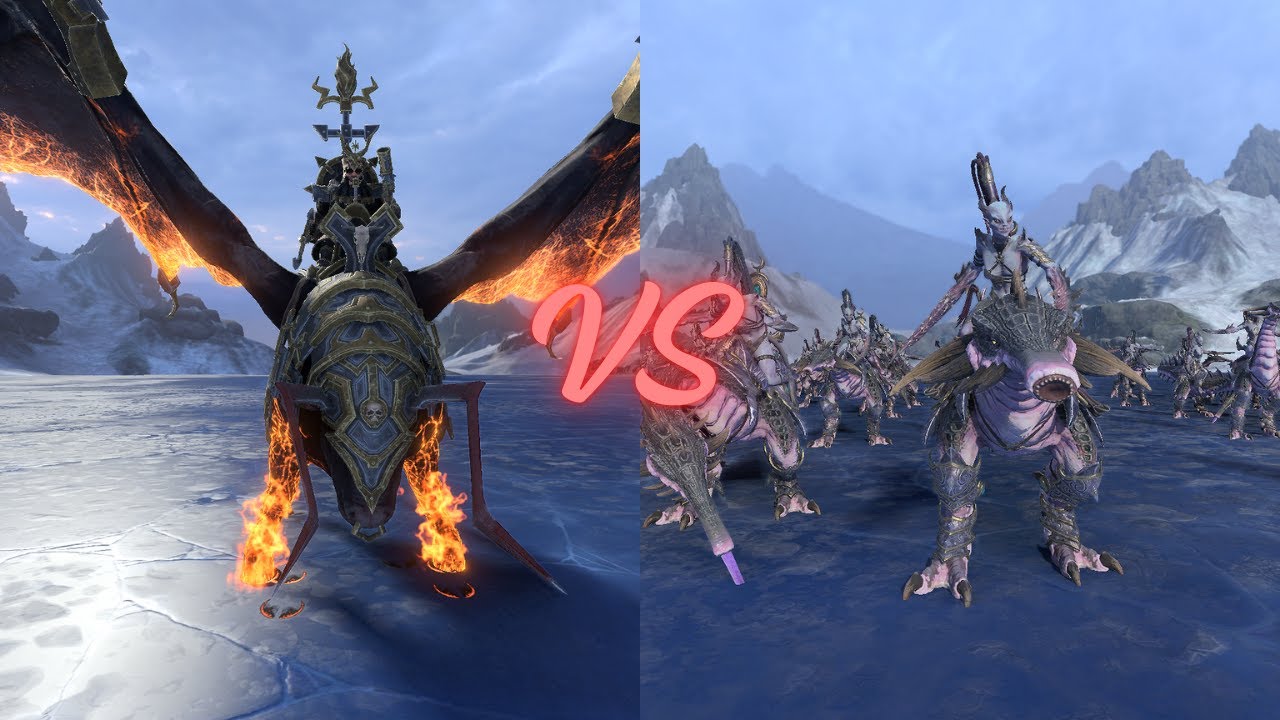 TOTALWAR WARHAMMER 3: SORCERER - PROPHET (HASHUT) - BALE TAURUS VS HEARTSEEKERS OF SLAANESH