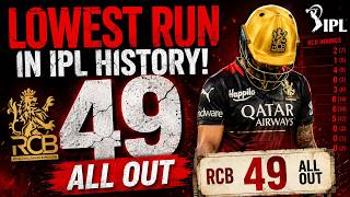 RCB 49 ALL OUT || An Unbreakable Record || IPL 2017 KKR VS RCB || HIGHLIGHTS screenshot 1