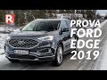 Ford Edge 2019, la prova in Svezia su neve e ghiaccio