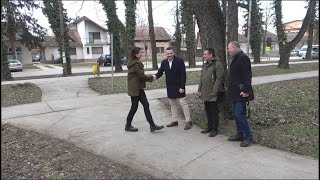 Ministarka Irena Vujovi U Starom Parku U Temerinu