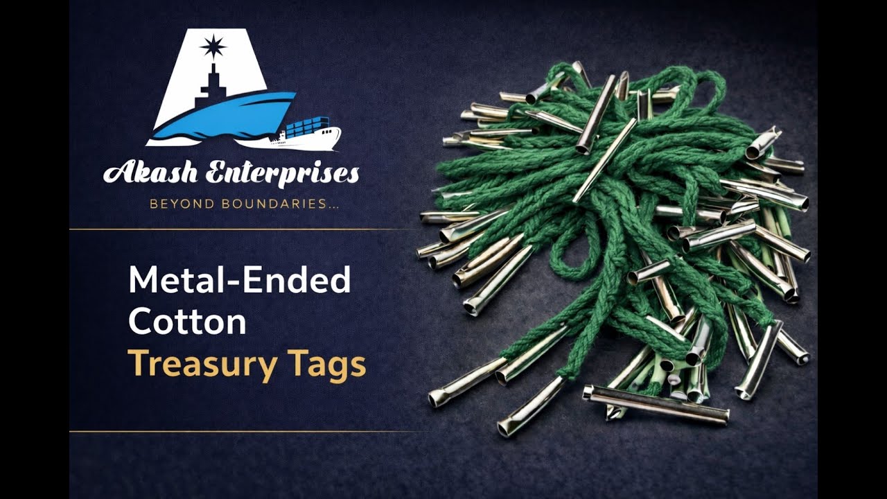 Treasury File Tag Metal Ended Cotton Treasury Tags | Durable File Fasteners for Office ...