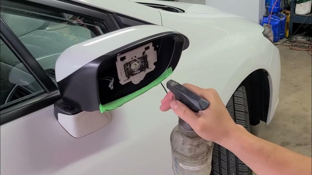 Outside Mirror Glass Replacement 2012-2015 Honda Civic - YouTube