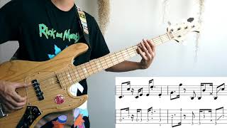 Yesteryear - Cosmo's Midnight with Bass TAB | E minor exercise |