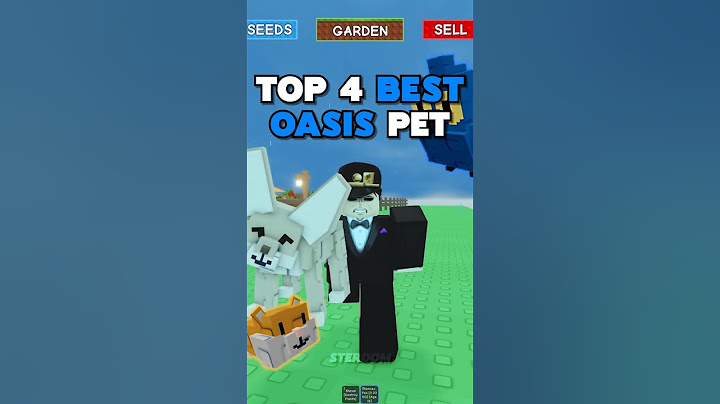 Best NEW Oasis Pets in Grow a Garden! #growagarden