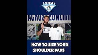 How to Size Your Lacrosse Shoulder Pads