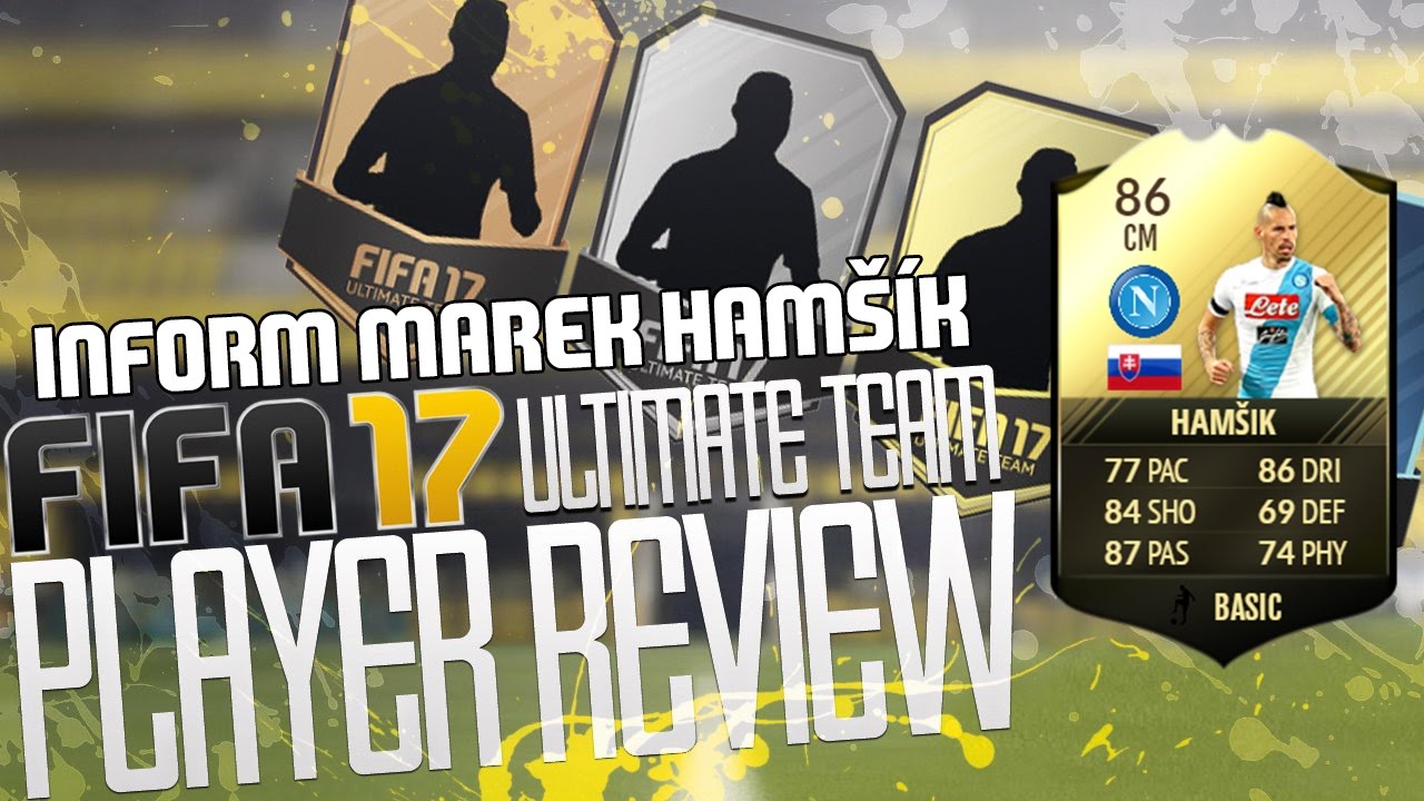 FIFA 17 INFORM HAMSIK PLAYER REVIEW