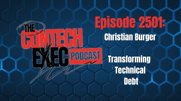 Christian Burger   Trapped in Technical Debt