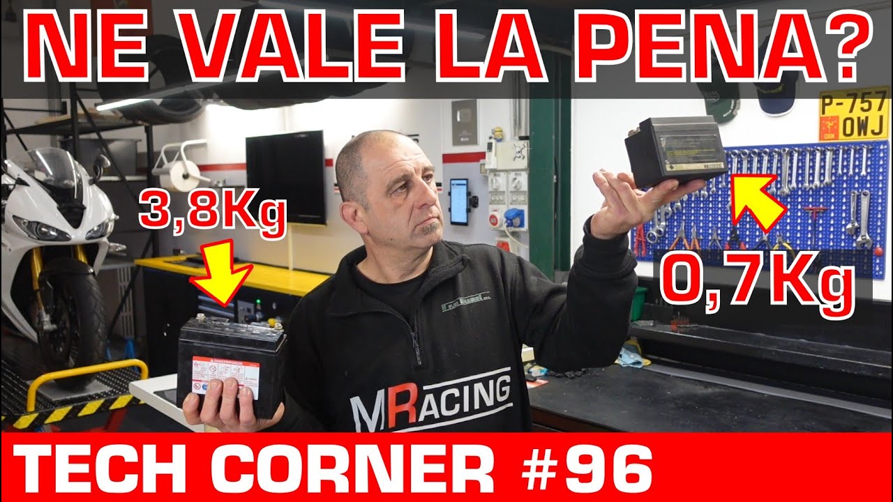 BATTERIA al LITIO per Moto: ne vale davvero la pena?