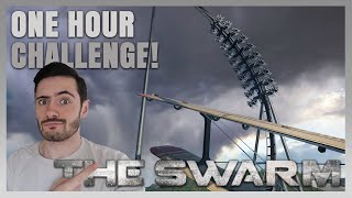 Building THE SWARM On Planet Coaster in ONE HOUR!