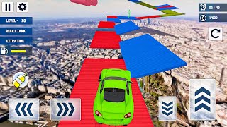 Mega Ramp Car Stunts Racing Simulator - Impossible Car Stunt Arena 3D #2 - Gameplay Android screenshot 3