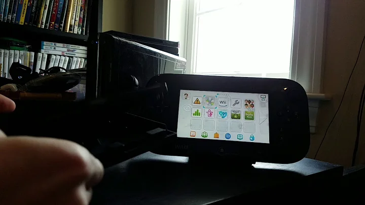 What happens if you put a Nintendo Gamecube game in a Wii U?