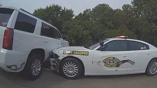 Trooper's 1st PIT ends 2-state chase on its way to a 3rd - MSHP Troop E - Pemiscot County, MO