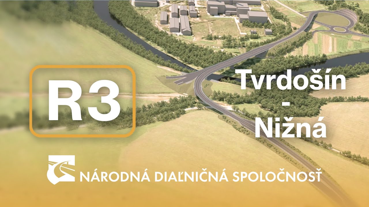 Nds R3 NDS | R3 Tvrdošín – Nižná | vizualizácia stavby - YouTube