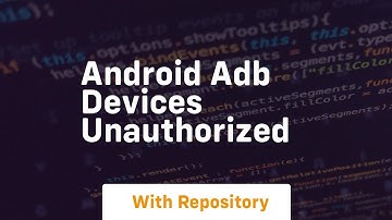 android adb devices unauthorized