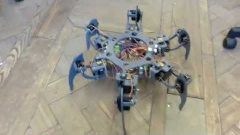 Third year project - Symmetrical hexapod robot walking - Part 3