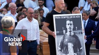 "Always with us": Liverpool FC star Diogo Jota, brother André Silva laid to rest