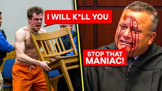 COURTROOM MELTDOWN: Erupts in Court When CRIMINAL Throws Chair at Judge