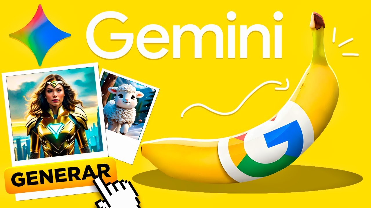 NANO BANANA: Tutorial para Crear y Editar Imágenes con IA (GRATIS 2026 ...