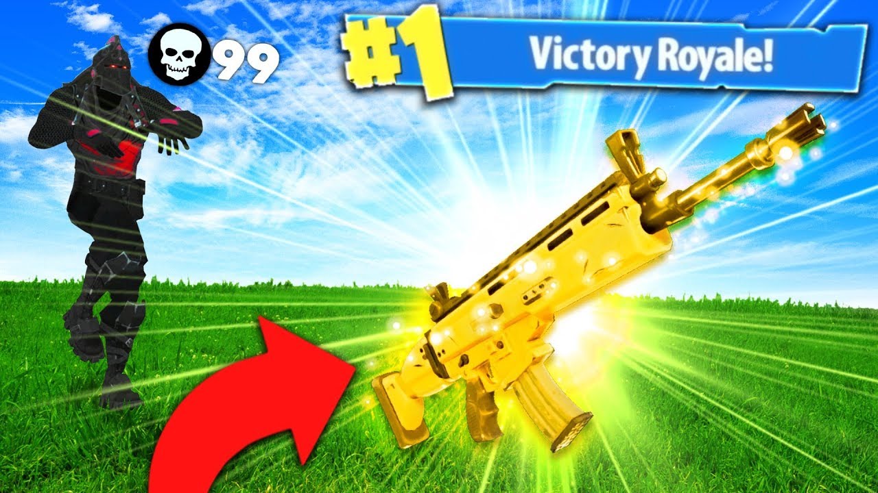 Fortnite Legendary Scar Wins Victory Royale! (Fortnite ...