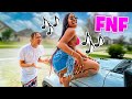 ACTING RATCHET WHILE SINGING FNF PRANK ON MY BOYFRIEND *HILARIOUS*