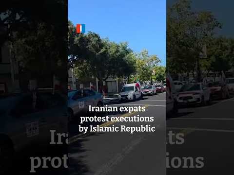 Iranian expats protest executions by Islamic Republic