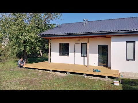 Видео: Terrace for 300$ / Терраса крыльцо за 29 000руб