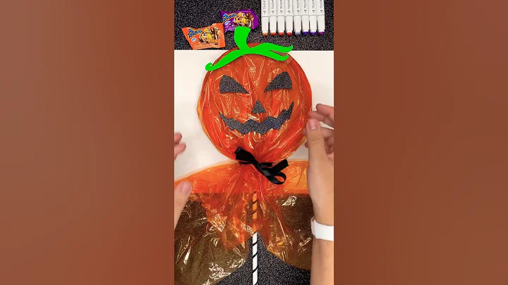 DIY Halloween Gift 🎃👻 #diy #creative #art #tutorial #diy #crafts #craft #painting #artist #shorts