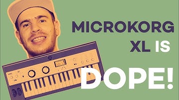 Microkorg XL Is Dope! Making A Hip Hop Beat