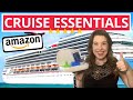 10+ AMAZON "Healthy" CRUISE ESSENTIALS: Must-Have Items You NEED for Post-Pandemic Travel