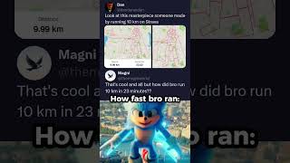 Bro was zooming