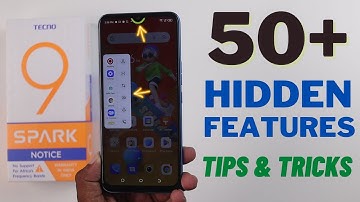 Tecno Spark 9 Tips and Tricks | Tecno Spark 9 Top 50+ Hidden Features in Hindi