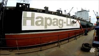 One Of Our Vessels Get A New Paint Job Hapag-Lloyd