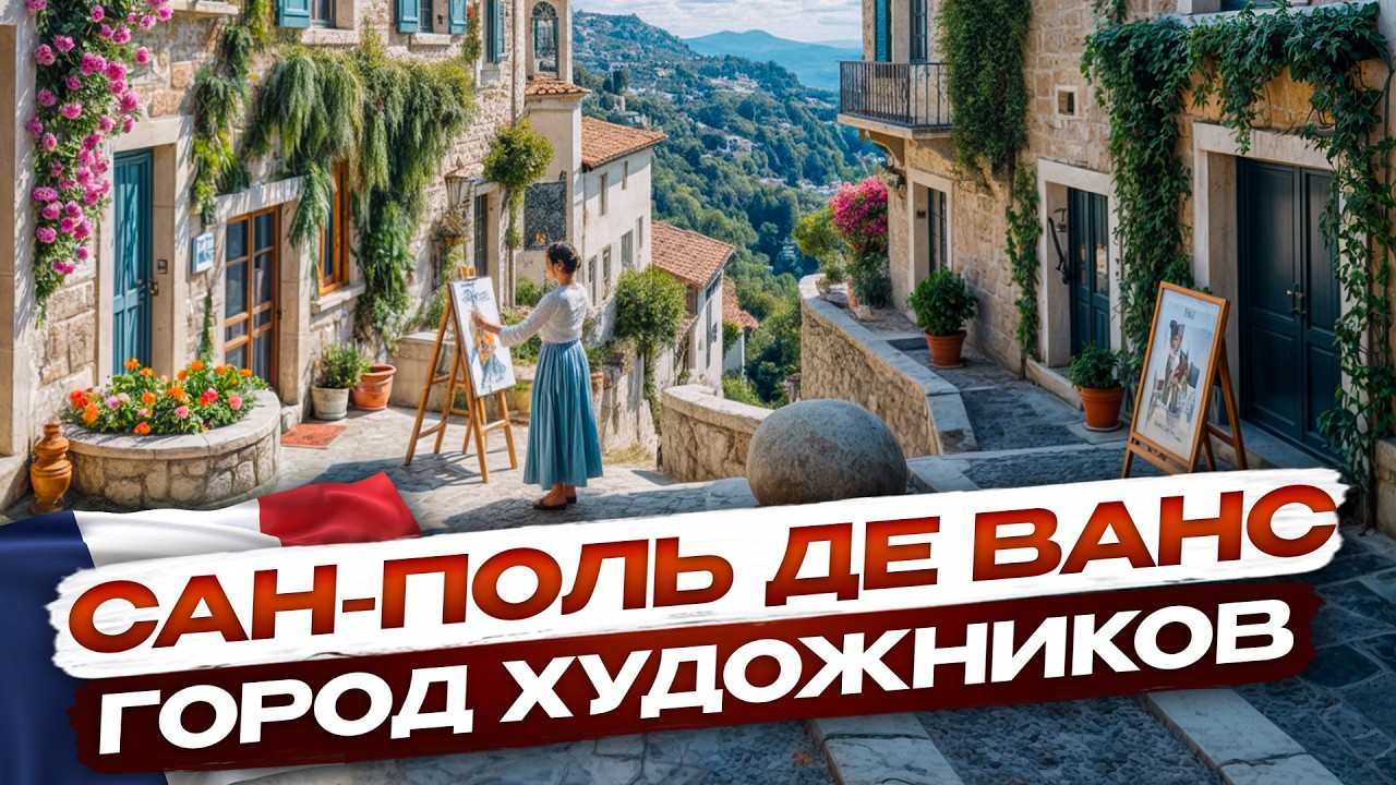 Жемчужина Прованса - Сан-Поль Де Ванс 