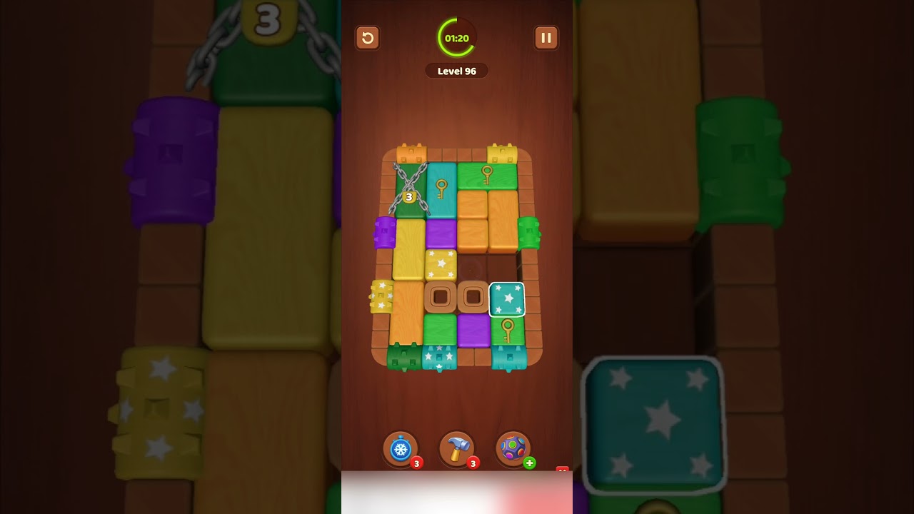 Wood Block Jam (Level 96) 