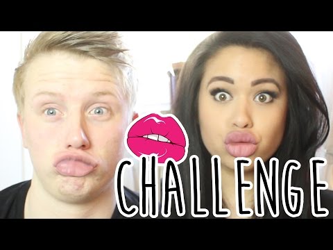 Kylie Jenner Lip Challenge Deutsch Sandydynamite Youtube