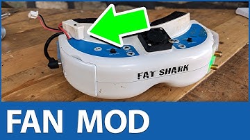 Fatshark V3 Battery Fan Mod - No More 💩 Balance Leads!