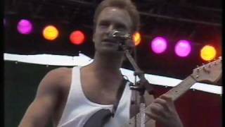 Sting - solo performance of &quot;Message In A Bottle&quot; - &#39;89