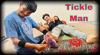 ASMR Feet Tickle & Massage EXTREME 😂✋🖊️ (Hand & Ball Pen on Soles) you See anything 🫣