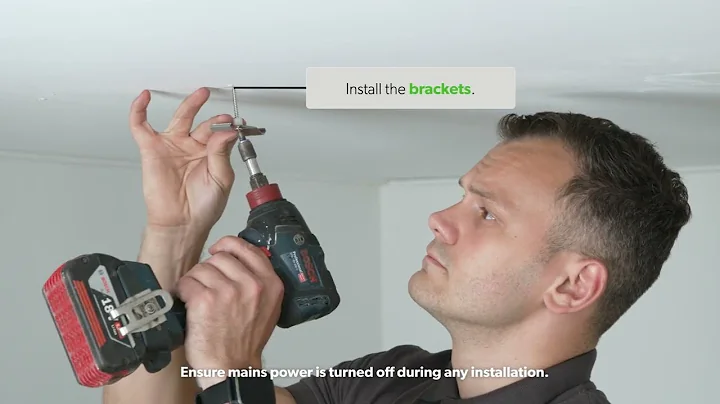 How to install 4lite's CCT IP20 LED Batten