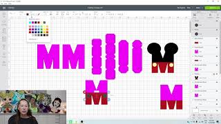 DIY 3D Letter SVG File and How to Decorate as Mickey Mouse - Cricut Design Space Tutorial