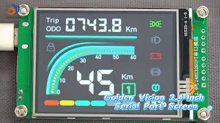 Golden Vision 2.4-inch Serial Port Screen
