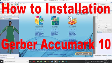 Gerber Accumark 10 With Accunest & 3D Blender