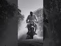Mahatma Gandhi riding a motorcycle very fast on a road, dynamic action scene #gandhi #vintage