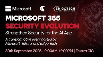 Microsoft 365Security Evolution - Strengthen Security for the AI Age - Ben and Maurice